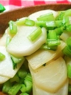カブのコンソメ炒め-レシピのメイン写真