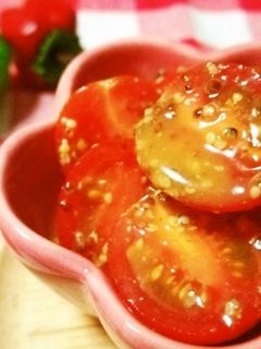 プチトマトのポン酢粒マスタード和え-レシピのメイン写真