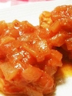 甘さとコク!メカジキのトマトジュース煮-レシピのメイン写真