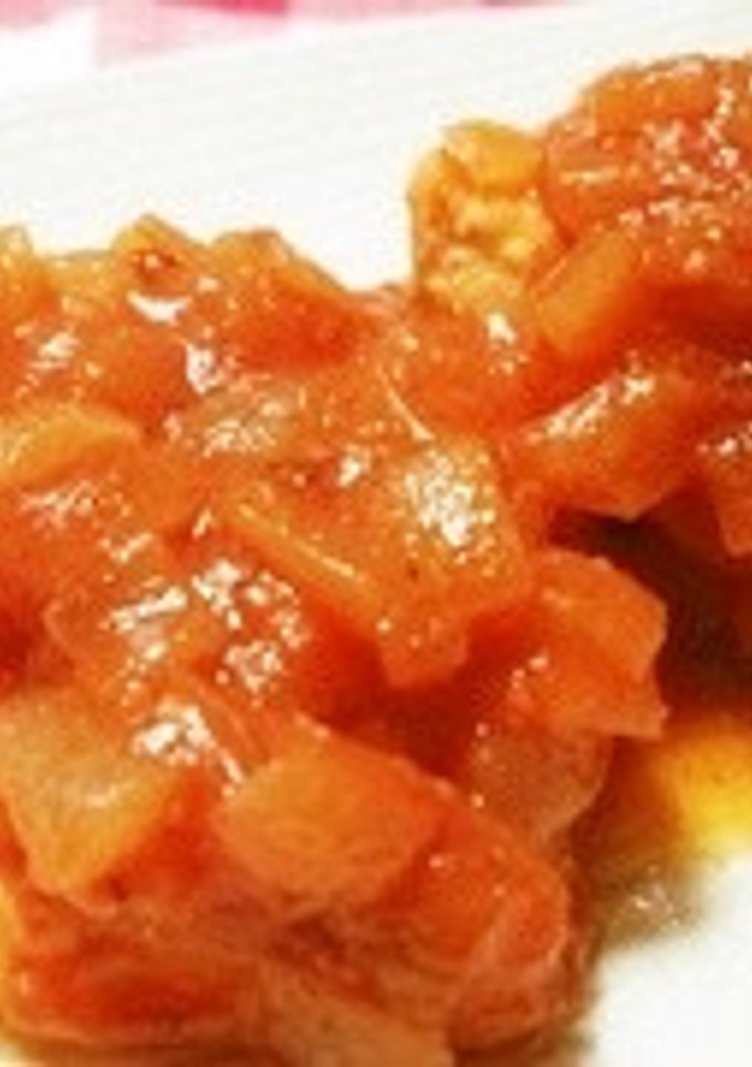 甘さとコク！メカジキのトマトジュース煮-レシピのメイン写真