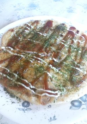 ゴライト流！！お好み焼きってか大和芋焼き-レシピのメイン写真