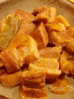 圧力鍋DE豚角煮-レシピのメイン写真