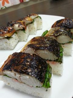 簡単♪焼きサバ寿司-レシピのメイン写真