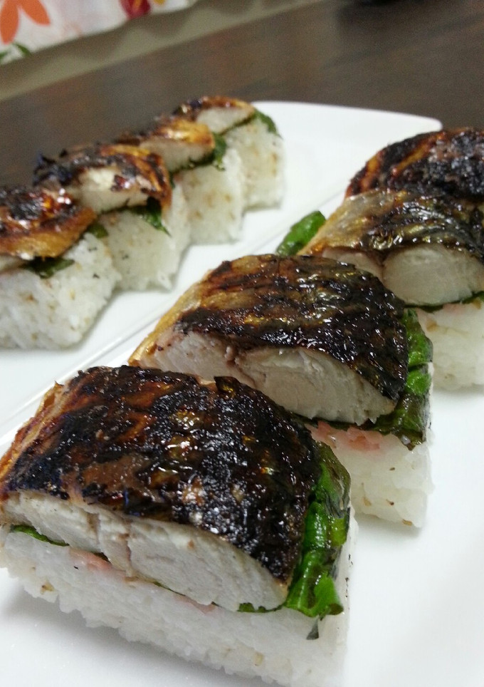 簡単♪焼きサバ寿司-レシピのメイン写真