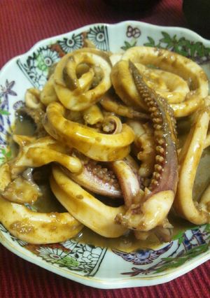 烏賊の肝焼き-レシピのメイン写真
