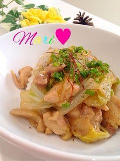 生姜であったか♡鶏もも&白菜のあんかけ-レシピのメイン写真
