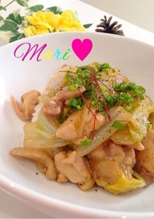 生姜であったか♡鶏もも＆白菜のあんかけ-レシピのメイン写真