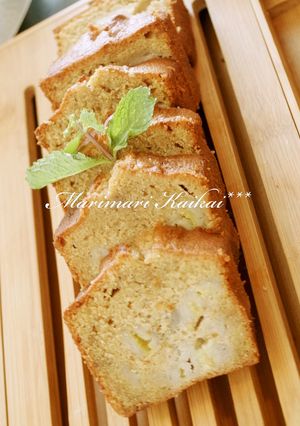 材料各100g＊簡単本格バナナパウンド　-レシピのメイン写真