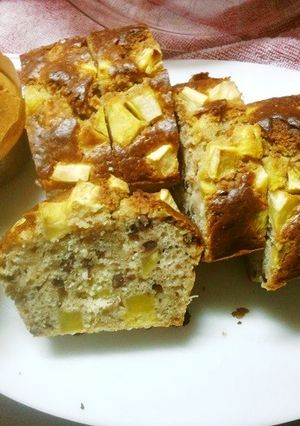 HMでさつまいもと小豆のパウンドケーキ-レシピのメイン写真