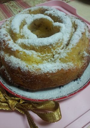 ☆りんごと胡桃のパウンドケーキ☆バラ型♪-レシピのメイン写真