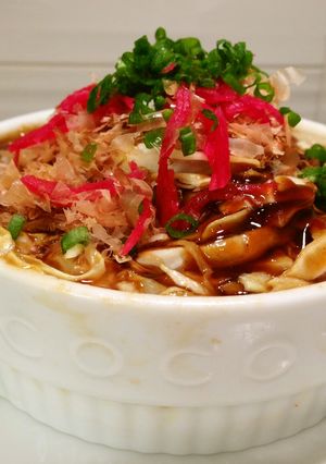 ココットカマン×お好み焼き風♡-レシピのメイン写真