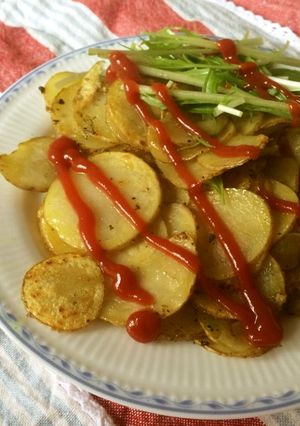 材料１つ！じゃがいもだけの簡単ガレット-レシピのメイン写真