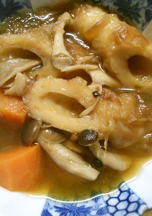 簡単 おかず 竹輪 きのこの みぞれ煮!-レシピのメイン写真