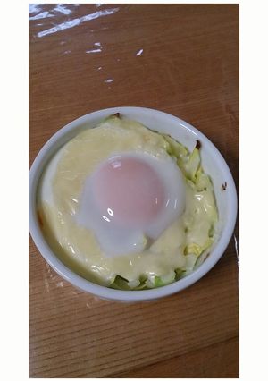 Wチーズの半熟たまご！ココットカマン♪-レシピのメイン写真