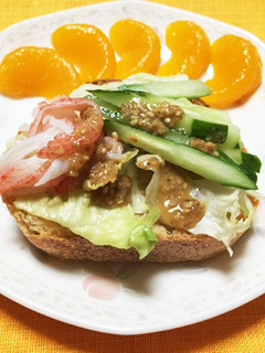 簡単!胡麻味噌のアレンジ!朝食パンに!-レシピのメイン写真
