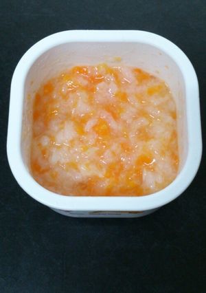 ☆にんじんと白身魚のリゾット☆離乳食中期-レシピのメイン写真