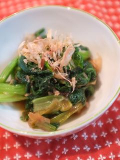 ちぢみ雪菜のおかか和え-レシピのメイン写真