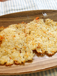 おやつ&朝食にも☆残ったご飯でせんべい-レシピのメイン写真