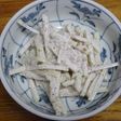 簡単美味しいコールラビのクルミマヨ和え