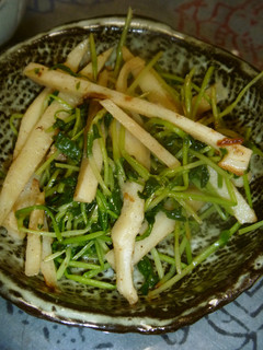 れんこんと豆苗で一品-レシピのメイン写真