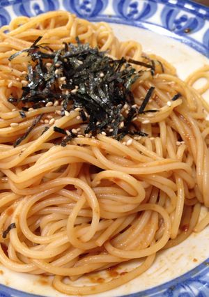 簡単で洗い物少なく♡手抜き味噌パスタ♡-レシピのメイン写真