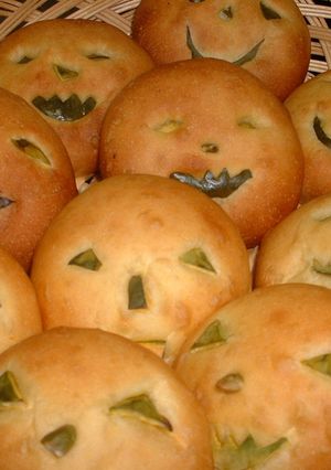 ハロウィンカボチャパン-レシピのメイン写真