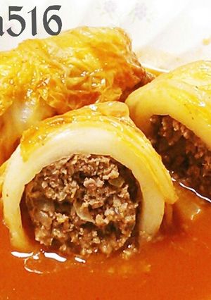 簡単　子供が喜ぶ！旨いぞ　ロール白菜-レシピのメイン写真