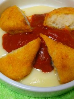 デミとナゲットのココットカマン♪-レシピのメイン写真
