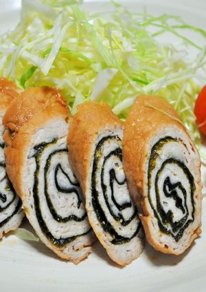 豚肉の磯辺巻き照り焼き-レシピのメイン写真