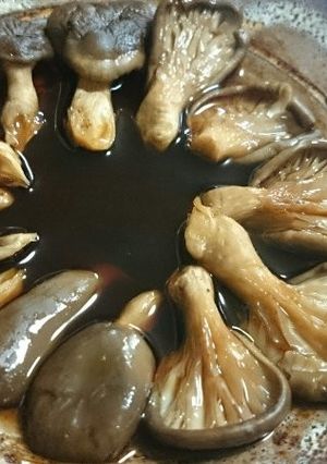 ヒラタケの焼きキノコ-レシピのメイン写真