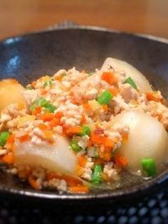 かぶのそぼろ煮-レシピのメイン写真