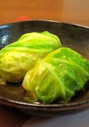 和風ロールキャベツ-レシピのメイン写真
