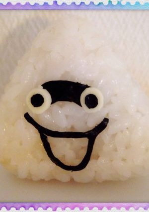 妖怪ウォッチ ウィスパー✳︎おにぎり-レシピのメイン写真
