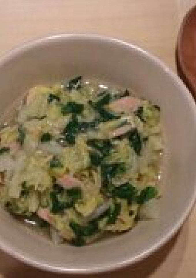 離乳食完了期★白菜とツナのとろとろ煮-レシピのメイン写真