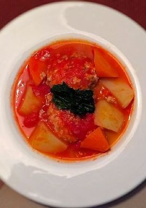 煮込みハンバーグ-レシピのメイン写真