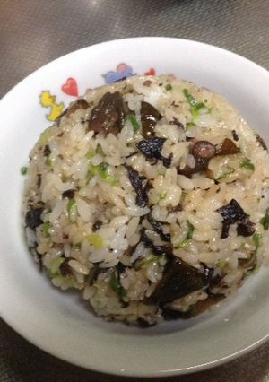柴漬けチャーハン-レシピのメイン写真