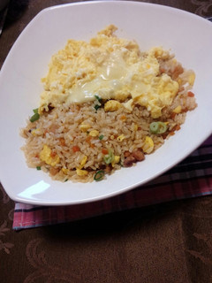 かけチャー☆とろ~りたまごのせ五目炒飯-レシピのメイン写真