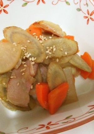 簡単・野菜大量消費★ごぼうの炒め煮-レシピのメイン写真