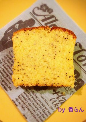 レモンとポピーシードのケーキ-レシピのメイン写真