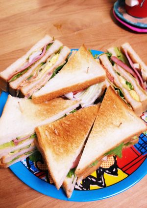 美味♪ サウザンソースのトーストサンド-レシピのメイン写真