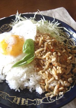 簡単カフェ飯★カパオライス風-レシピのメイン写真