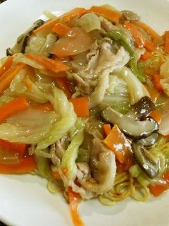 リメイク?あんかけ かた焼きそば!-レシピのメイン写真