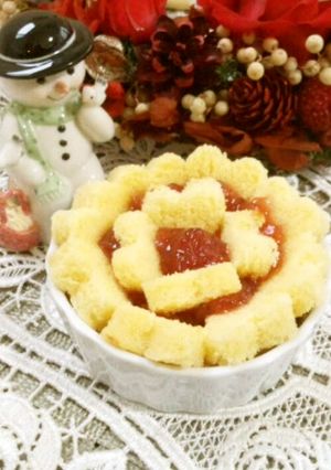 ハートのストロベリーチーズケーキ♪-レシピのメイン写真