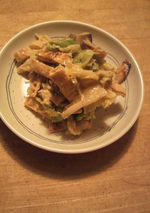 キャベツときのこMixのごま酢和え-レシピのメイン写真