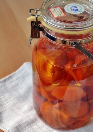柿酢-レシピのメイン写真