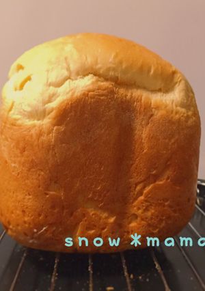 ＨＢでリッチな食パン(卵牛乳使用)-レシピのメイン写真