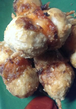 里芋にえび挟み 隠し味ゴマドレからあげ-レシピのメイン写真
