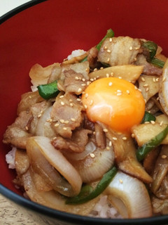 簡単*うなぎのタレ豚丼➰-レシピのメイン写真