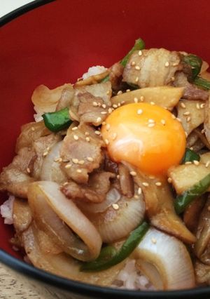簡単＊うなぎのタレ豚丼➰-レシピのメイン写真