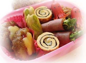 ■卵1個でお弁当■チーズ海苔巻き卵焼き■-レシピのメイン写真